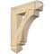 Ekena Millwork Imperial Arts & Crafts Rough Sawn Bracket, Douglas Fir, 4"W x 18"D x 22"H BKT04X18X22IMP03RDF - alternate 1
